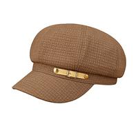 Casquette Gavroche Femme Chapeau de Soleil Respirant Chapeau de Gavroche Newsboy Cap pour Printemps et été Casquette Solide Couleur Chapeau Traditionnel Classique
