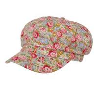 Casquette Gavroche Little Flowers by Lipodo vert M (57-58 cm)