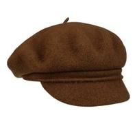 Casquette Gavroche Uni Wool by Barascon marron One Size