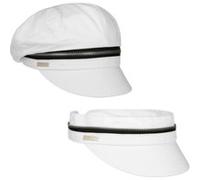 Casquette Gavroche Zip Cotton by Seeberger blanc One Size