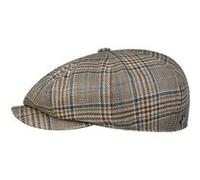 Casquette Glencheck 8 Panel by Lierys marron-bleu L (58-59 cm)