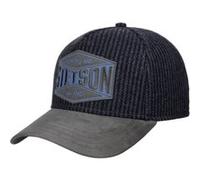 Casquette Goat Suede Peak Wool by Stetson bleu foncé One Size