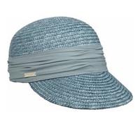 Casquette Grace en Paille by Seeberger bleu clair One Size