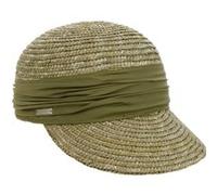 Casquette Grace en Paille by Seeberger olive clair One Size