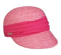Casquette Grace en Paille by Seeberger pink One Size