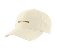 Carhartt Casquette graphique brodée en toile pour femme, Écru non teinté, Taille unique