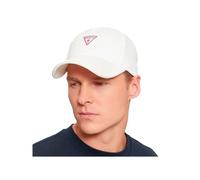 Casquette Guess Homme Baseball Blanc Coton Taille unique