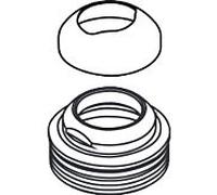 casquette hansgrohe Axor Terrano chromé 96394000