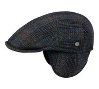 Casquette Harris Tweed Ear Flaps by Lierys bleu foncé L (58-59 cm)