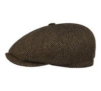 Casquette Hatteras Elmdale Virgin Wool by Stetson marron-moucheté 59 cm