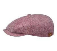 Casquette Hatteras en Soie by Stetson rouge foncé 57 cm