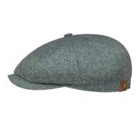 Casquette Hatteras en Soie by Stetson vert-bleu 64 cm