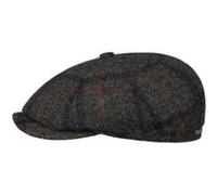 Casquette Hatteras Harris Tweed Check by Stetson anthracite-moucheté 60 cm