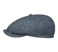 Casquette Hatteras Inspection Tag by Stetson bleu-moucheté 58 cm