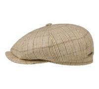 Casquette Hatteras Linen Mix Stripe by Stetson beige 58 cm