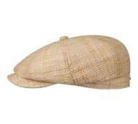 STETSON Casquette Hatteras New Toyo Homme - en Paille Type Gavroche avec visière Printemps-été Été - L (58-59 cm) Nature