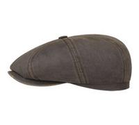 Casquette Hatteras Old Cotton by Stetson marron S (54-55 cm)
