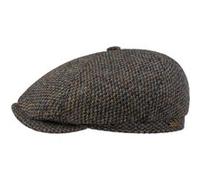 Casquette Hatteras Portrush Wool by Stetson marron-bleu S (54-55 cm)