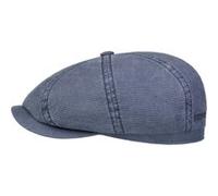 Casquette Hatteras Uni Cotton by Stetson bleu S (54-55 cm)