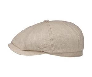 Casquette Hatteras Uni Twill by Stetson beige clair M (56-57 cm)