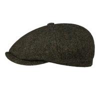 Casquette Hatteras Wool Melange by Stetson vert foncé 62 cm