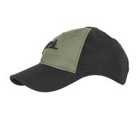 Helikon-Tex Homme - Casquette avec logo Helikon Tex Polycoton Ripstop Noir vert olive B, Multicolore, Taille unique EU