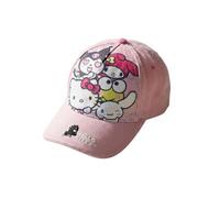 Casquette Hello Kitty Enfants avec Visière - Casquette Enfant Hello Kitty Confortable, Respirante et Légère, Casquette Été Réglable, Protection Solaire Plage, Piscine et Excursions