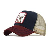 Casquette Homme Cap Chapeau Casquette De Baseball en Maille Unisexe Beaux Animaux Casquettes Femmes Hommes Casquette Snapback Papa Chapeau Été Réglable Casquette De Baseball Chapeaux-Rouge_