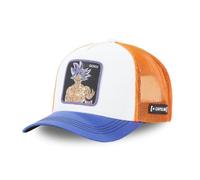 Casquette Homme CAPSLAB Dragon Ball Super Gok ULT2 - Blanc Bleu Orange - Sportswear