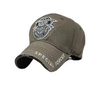 Casquette Homme Chapeau De Sport pour Homme en Plein Air Papa Casquette Incurvée Grosse Tête Homme Casquettes De Baseball Grande Taille 56-60 Cm 60-65 Cm, Vert Armée, 56-60 Cm