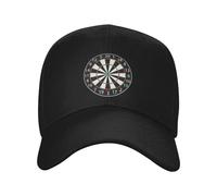 Casquette Homme Custom Classic Darts Board Arrow Target Casquette de Baseball Femmes Hommes Réglable Unisexe Papa Chapeau Chapeau De Soleil D’été Cadeaux personnalisés