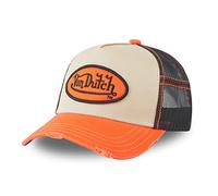 Von Dutch Casquette Trucker Vd/c2/sum/ora – Homme & Femme, Ajustable, Durable, Beige Taille TU