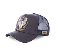 Von Dutch Casquette Trucker Crew 10 Ajustable Confortable Gris Taille TU