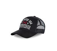 Casquette Homme & Femme Ajustable, Casquette Trucker, Sans Déformation, Coupe décontractée et Multi-Sport, Noir, Taille TU