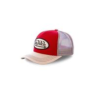 Casquette Homme & Femme Ajustable, Casquette Trucker, Sans Déformation, Doux et Multi-Sport, Rouge, Beige, Taille TU