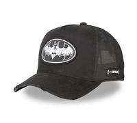 Capslab Casquette trucker DC Comics Homme - Trucker - Filet Souple - Noir | Blanc | Gris - Visière Arrondie Taille unique