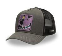 Casquette Homme & Femme, Casquette Trucker Dragon Ball Super, Ajustable par Snapback Taille TU Gris Anthracite/Violet/Noir