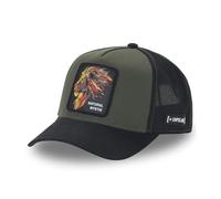 Casquette Homme & Femme, Casquette Trucker Mystik Lion, Ajustable et Originale, Vert, Noir, Taille TU