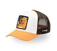 Casquette Homme & Femme, Casquette Trucker Pokémon, Ajustable par Snapback Taille TU Blanc/Orange/Marron