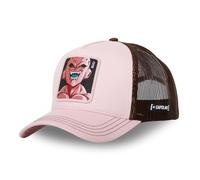 Casquette Homme & Femme Dragon Ball Z, Casquette Trucker Buu, Ajustable, Rose, Noir, Taille TU