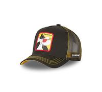 Casquette Homme & Femme Grosminet, Casquette Trucker, Looney Tunes, Sans Déformation et Doux, Noir, Jaune, Rouge, Taille TU