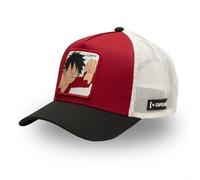 Casquette Trucker Avec Filet En Sergé De Coton One Piece Luffy Red