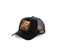 Capslab Casquette Homme & Femme LOONEY TUNES, ajustableCasquette Trucker LOONEY TUNES - PE19, - Noir (tour de tête 55,5 à 60 cm)