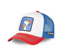 Casquette Homme & Femme Snoopy, Casquette Trucker Originale et Ajustable, Blanc, Bleu, Rouge, Noir, Taille TU