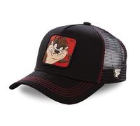 Casquette Homme & Femme Taz, Casquette Trucker, Looney Tunes, Multi-Sport et sans Déformation, Noir, Rouge, Marron, Ecru, Taille TU