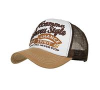 Casquette Homme Filet Casquette Snapback, 5 Panneaux en Maille Respirante Fermeture Snapback Réglable Style Hip Hop Adaptée À Été Homme Et Femme Loisirs Et Sorties Décontractées