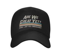 Casquette Homme personnalisé Cool Sommes-Nous Grands Encore Parce Que Je me Sens Juste gêné Casquette Baseball Femmes Hommes réglable Unisexe Papa Chapeau Printemps Chapeau Soleil Cadeaux