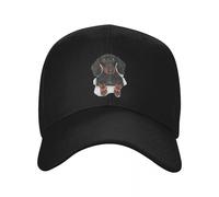 Casquette Homme Personnalisé Cool Teckel Casquette de Baseball Femmes Hommes Réglable Adulte Blaireau Saucisse Wiener Chien Papa Chapeau Hip Hop Chapeau de Soleil Cadeaux personnalisés