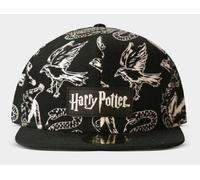 Casquette Homme Visière Harry Potter Graphique Montable Difuzed Noir Casquette