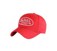 Casquette homme Von Ducth rouge - .